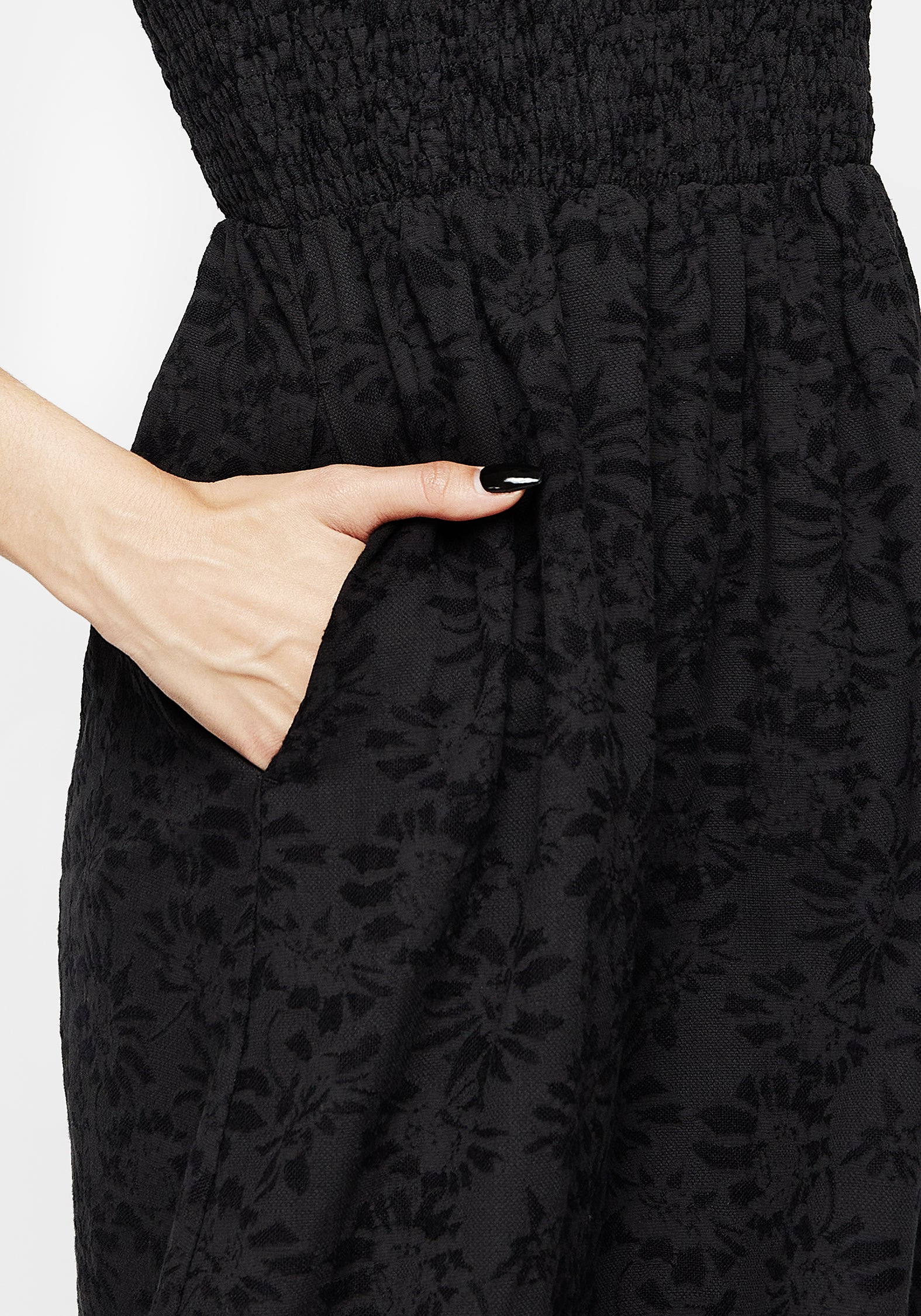 Amun Midi Smock Dress - Image 5