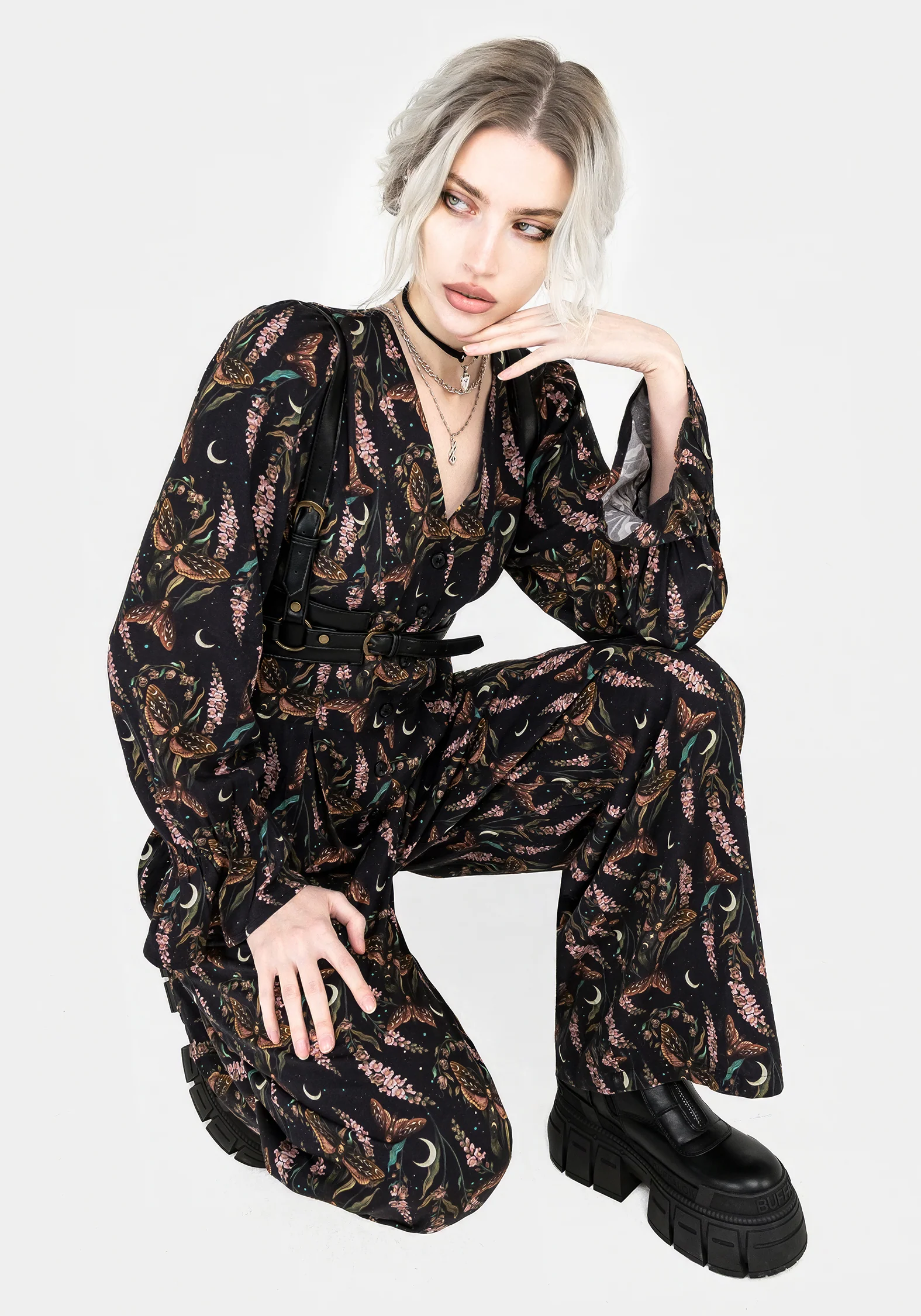 Atropos Long Sleeve Jumpsuit - Image 10