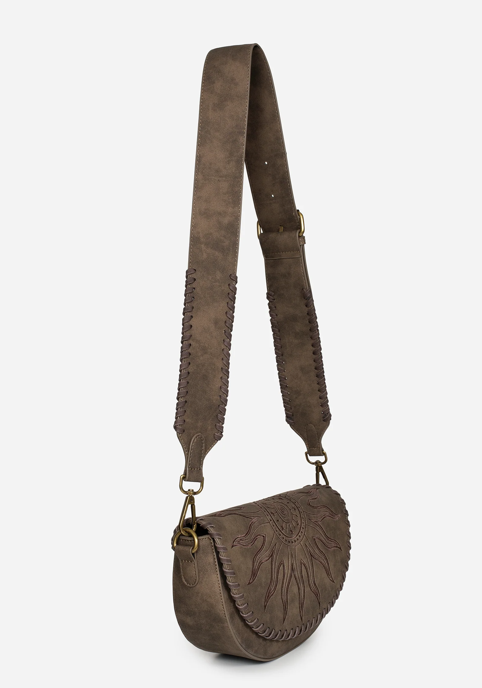 Balor Crescent Crossbody Bag - Image 8