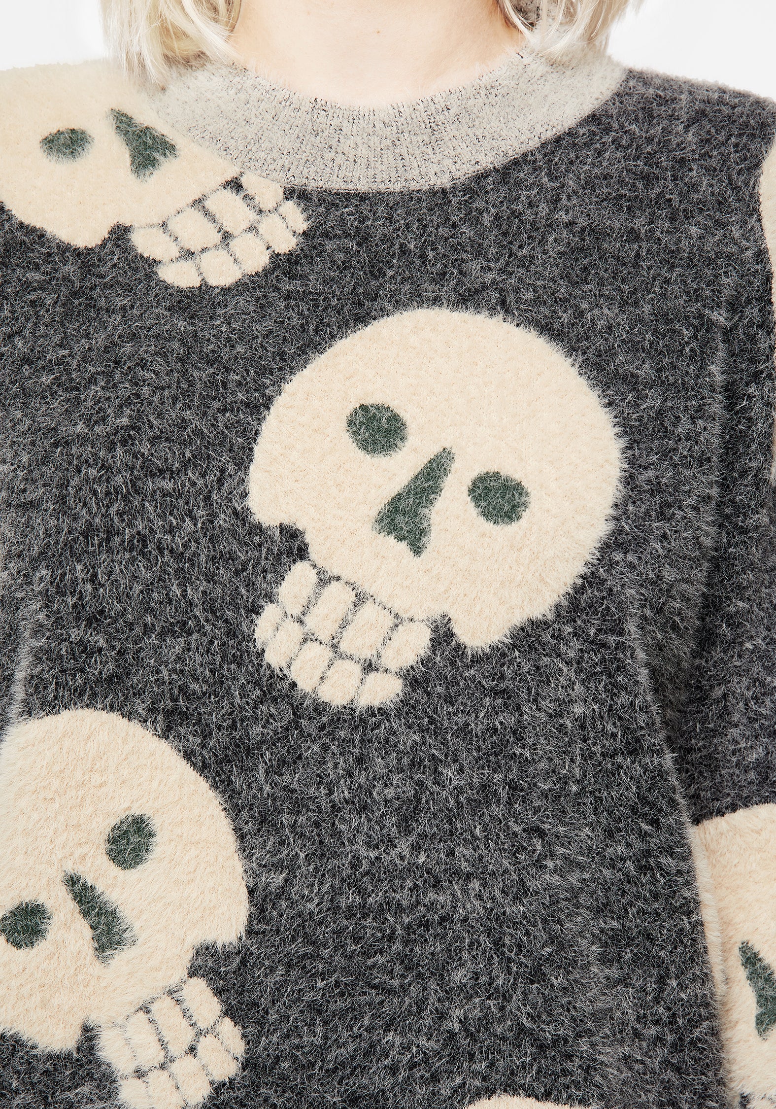 Crania Fluffy Knit Sweater - Image 2