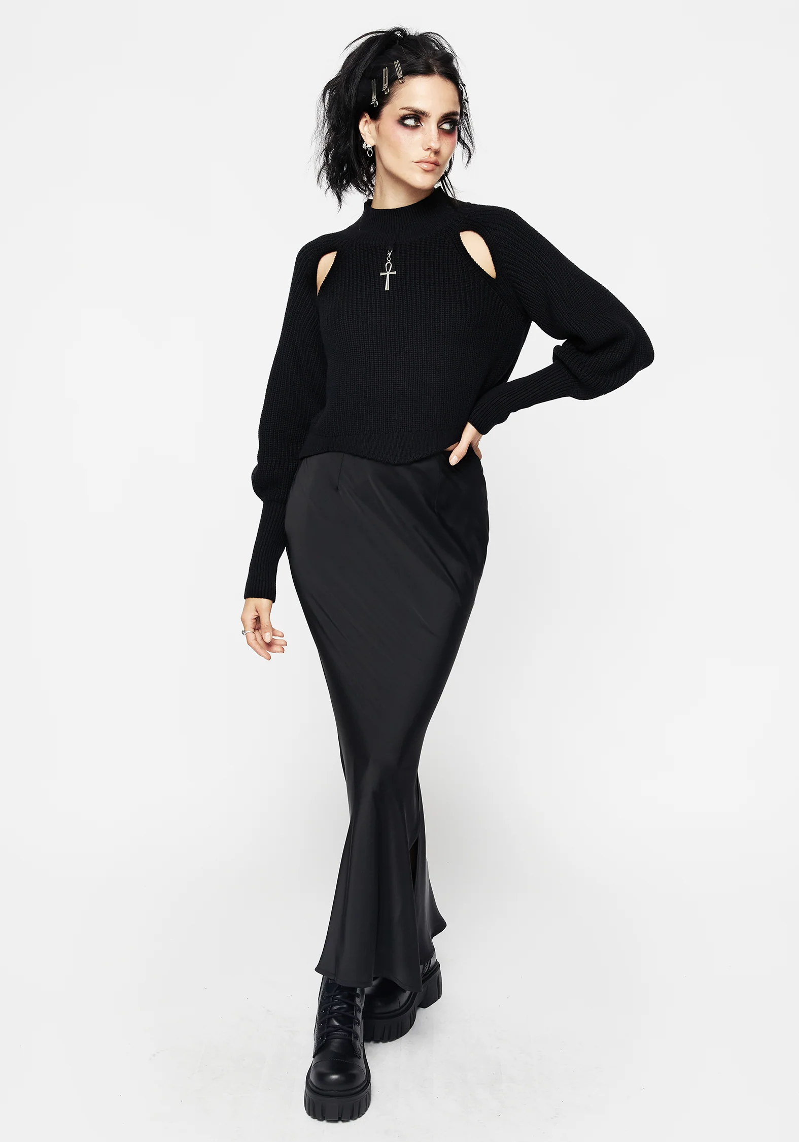 Dea Cut Out Sweater - Image 4