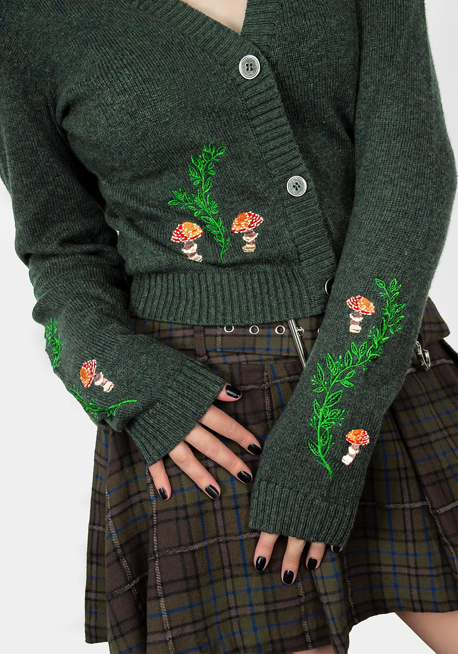 Fable Embroidered Cardigan - Image 10
