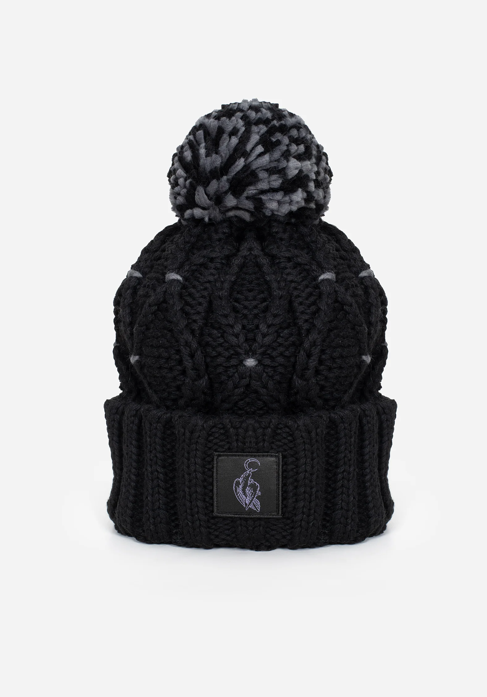 Layla Criss Cross Bobble Hat - Image 7