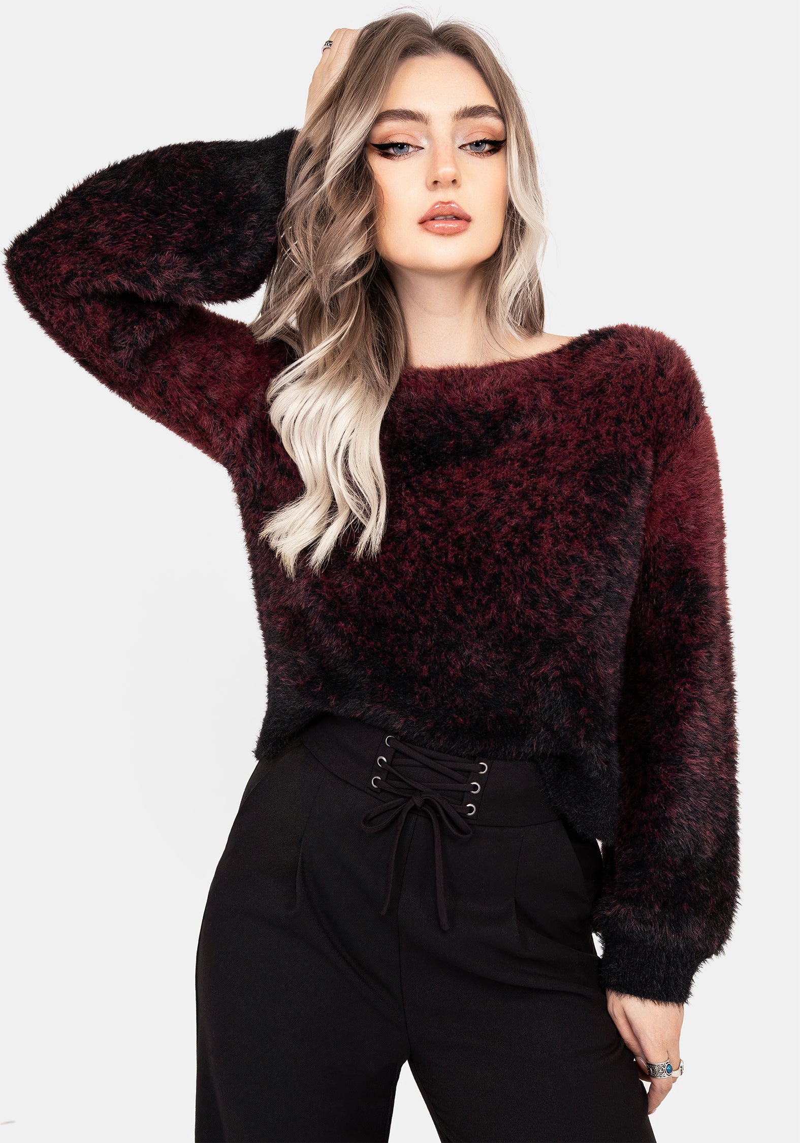 Maple Tie Dye Knit Sweater - Image 4