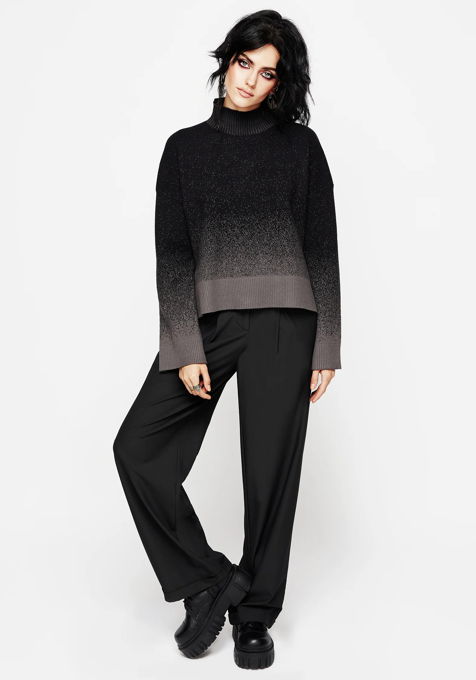 Nightjar Ombre Knit Sweater - Image 6