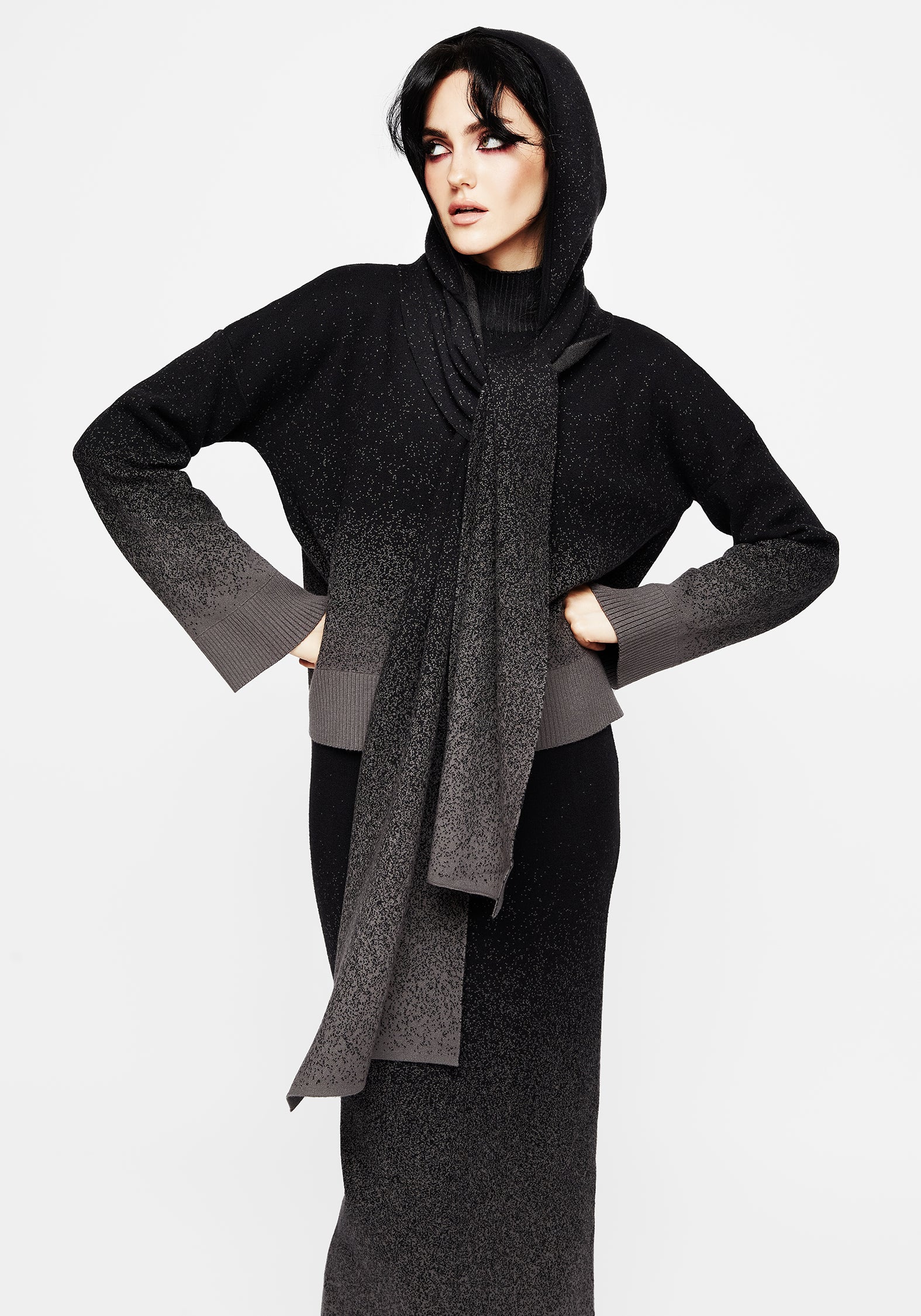 Nightjar Ombre Knit Sweater - Image 7
