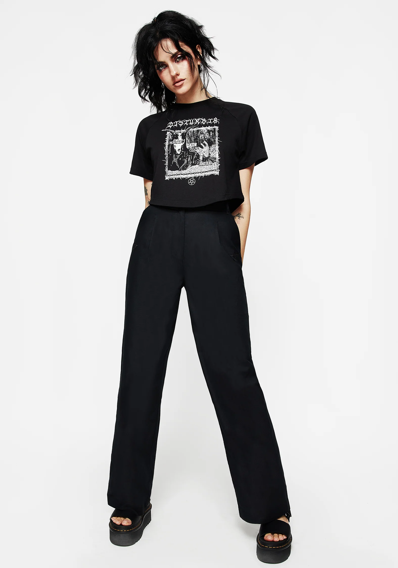 Pentaculum Linen-Blend Tailored Trousers - Image 4