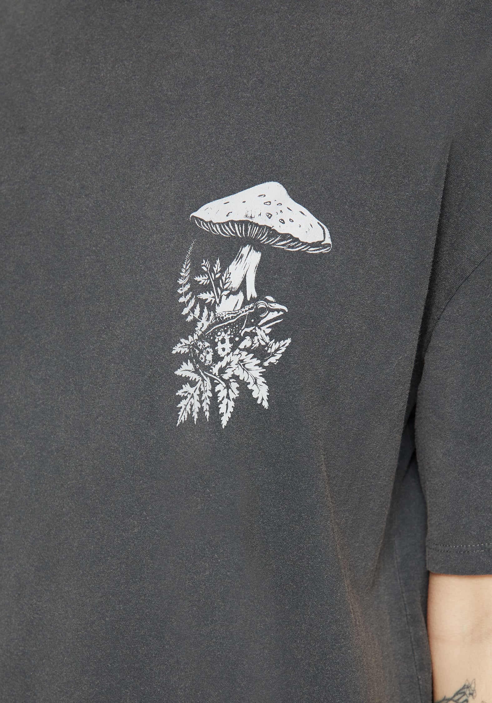 Pressure Cotton Mushroom Print Tee Dress - Image 6