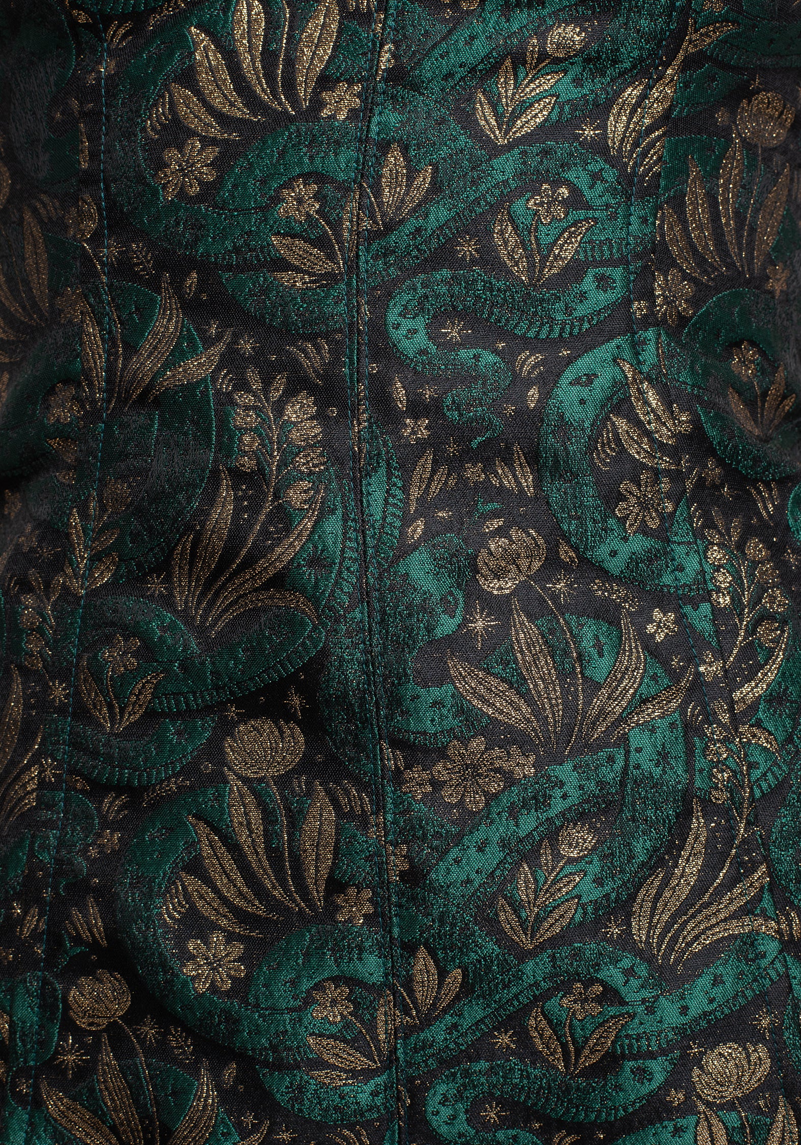 Rena Snake Jacquard Mini Dress - Image 7