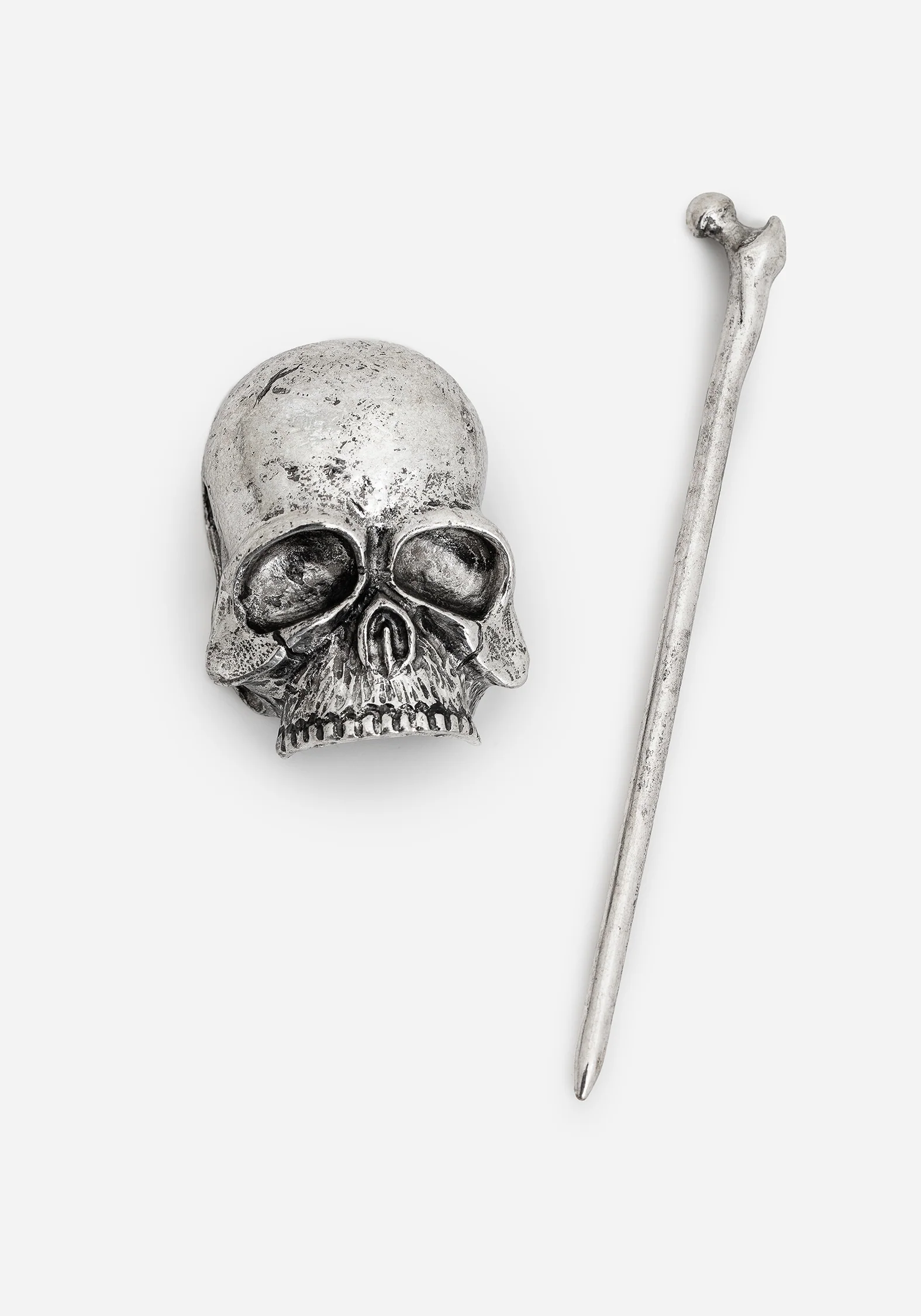 Skull Hair Slide with Pin - Image 8