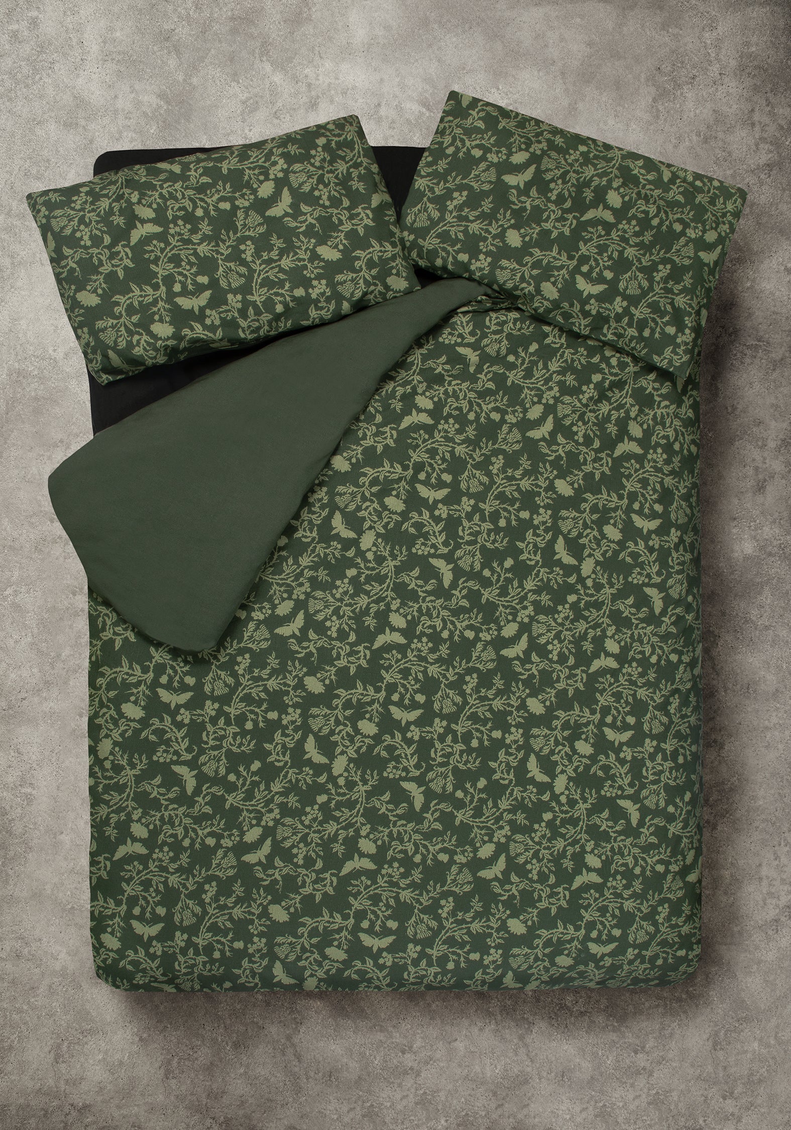 Wildwood Floral Print Cotton Bedding Set - US King - Image 4